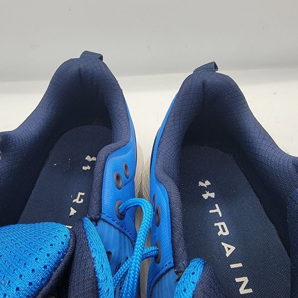 Under Armour Charged Mens 11.5 Blue Shoes Commit TR 3 Training Shoes 3023703-401 - Picture 11 of 12
